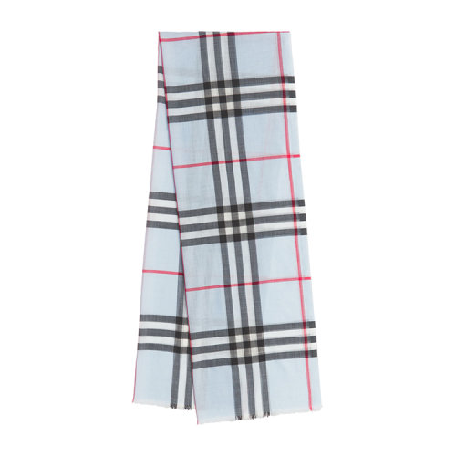 BURBERRY/博柏利 格纹丝毛混纺轻盈围巾80493441