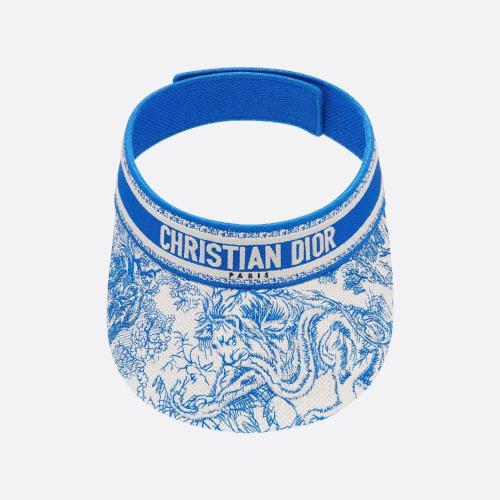  DIOR迪奥 22年秋冬 女士 帽子 Dior 印花遮阳帽 24TJV978X132_C506