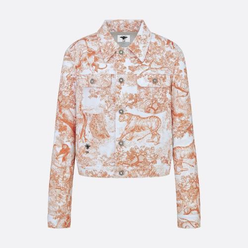  DIOR迪奥 22年秋冬 女士 夹克 Dioriviera 夹克 242V11A3526_X2825