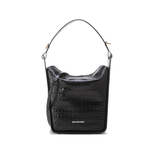 Balenciaga/巴黎世家 【22春夏新款】 女士鳄鱼纹皮革手提单肩斜挎包托特包子母包 659920 23E01