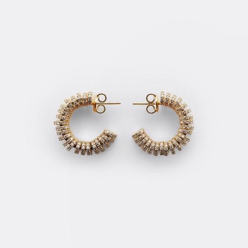  BV葆蝶家 22年秋冬 女士 耳环 staple 682360VBOB69000