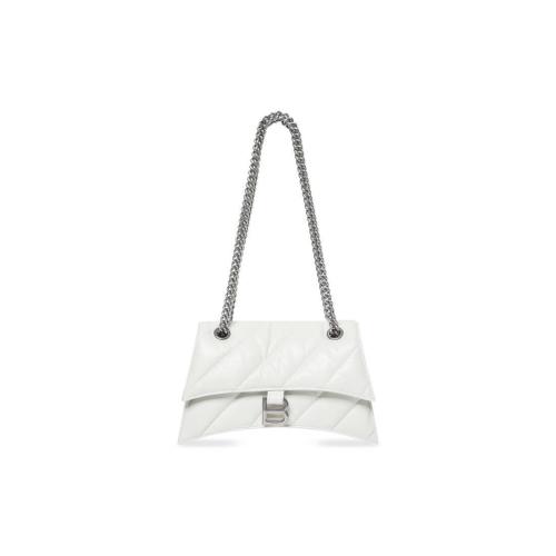  BALENCIAGA巴黎世家 22年秋冬 女士 单肩包 crush small chain bag quilted 716351210J09001