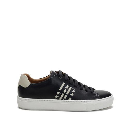 HUGO BOSS/雨果博斯 男士皮革系带休闲运动鞋板鞋 50452145