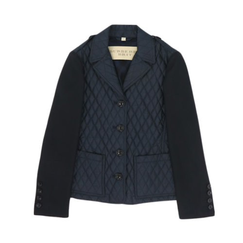 BURBERRY/博柏利 女士海军蓝色涤纶外套夹克 3933528
