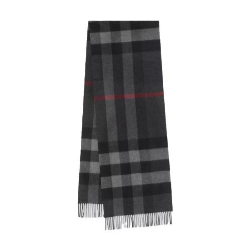  BURBERRY 22年秋冬 女士 格纹羊绒围巾 80155511