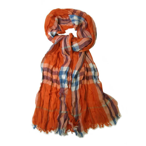 BURBERRY/博柏利 女士复古做旧拼色时尚羊绒围巾围脖丝巾 3978259