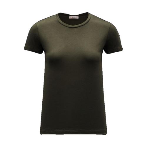  MONCLER蒙可蒙克莱 22年秋冬 女士 短袖T恤 Logo T-Shirt H20938C73200V8058833