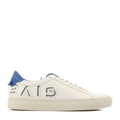 Givenchy/纪梵希 男士经典字母logo白色蓝尾小白鞋运动鞋休闲鞋
