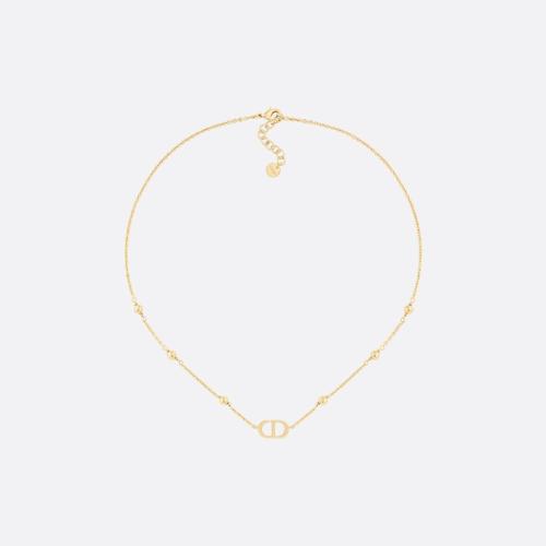  DIOR迪奥 22年秋冬 女士 项链 Petit CD 项链 N1918WOMMT_D300