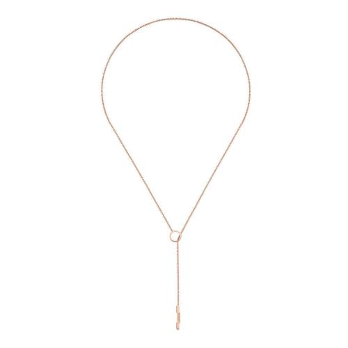 GUCCI古驰 22年秋冬 女士 Link to Love系列套索项链 662110 J8500 5702