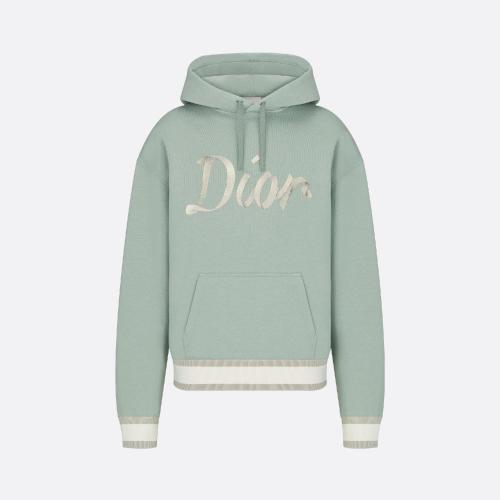  DIOR迪奥 22年秋冬 男士 卫衣 超大版型连帽运动衫 293J678A0531_C680