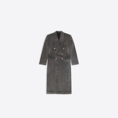  BALENCIAGA巴黎世家 22年秋冬 男士 大衣 Mens Coat in Grey 704486TMU151240