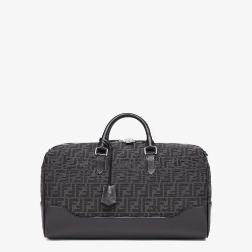  FENDI芬迪 22年秋冬 男士 手提包 FF提花布料大号手袋 7VA496AG0MF0NPN