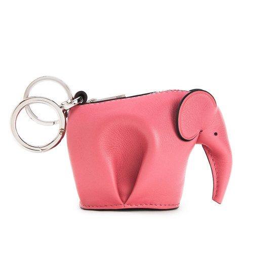 LOEWE/罗意威新款 男女同款糖果色经典牛皮革小象挂饰C880N96X01-6520