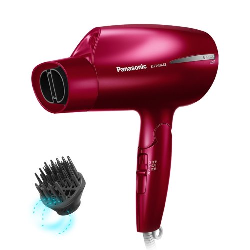 Panasonic/松下 EH-WNA8B 电吹风机家用2200W大功率纳米水离子智能冷热风 不伤发