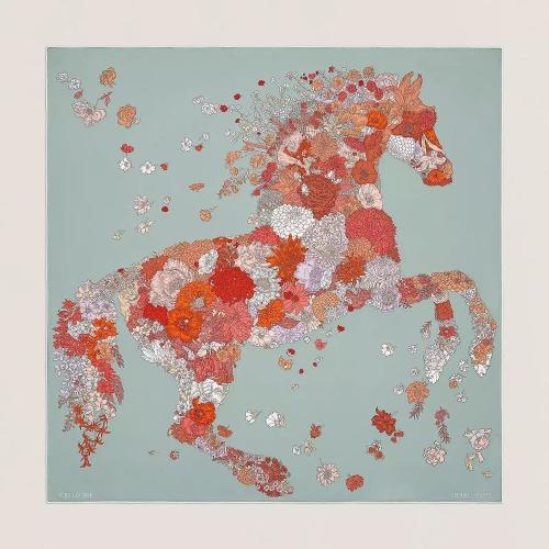  HERMES爱马仕 22年秋冬 女士 披肩 Carre 90 Robe Legere H003904S 07