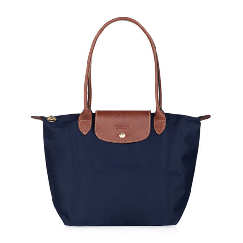 Longchamp/珑骧 Le Pliage系列女士纯色尼龙小号长柄折叠饺子包手提包单肩包女包 2605089 多色可选