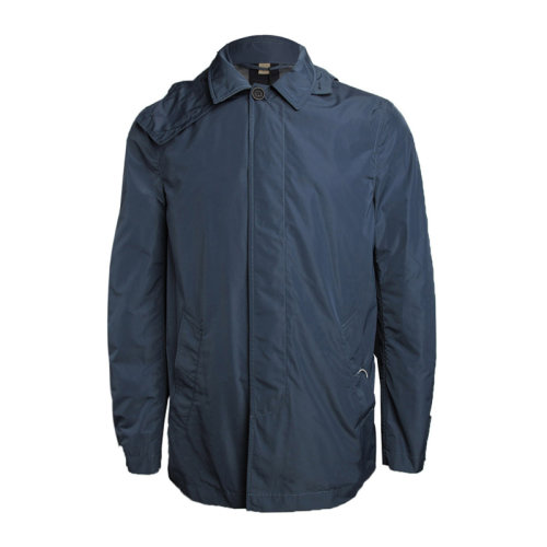 Burberry/博柏利  男装 服装 男士休闲单排扣时尚休闲连帽外套 男装夹克外套