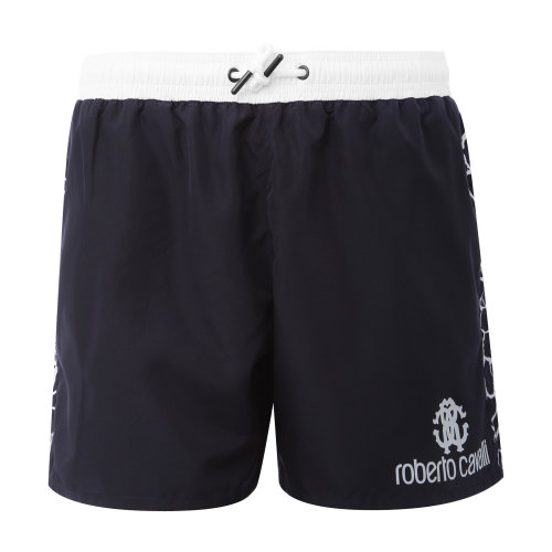 Roberto Cavalli/罗伯图 卡维里 男士短裤 男士裤装 休闲裤 裤子 男裤 短裤男