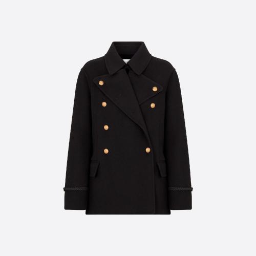  DIOR迪奥 22年秋冬 女士 大衣 短款大衣 310C12A0060_X9000