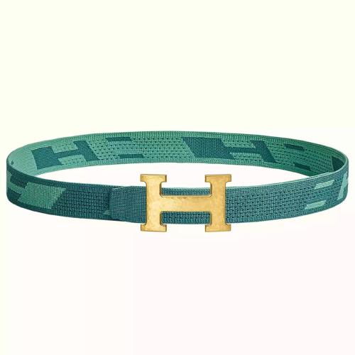  HERMES爱马仕 22年秋冬 男士 腰带 Boucle de ceinture H Martelee %26 Bande de ceinture Sprin