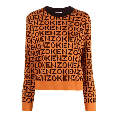  KENZO/高田贤三 女士橘黄色棉质针织衫/毛衣 FB62PU6363SC 16 PLFSX