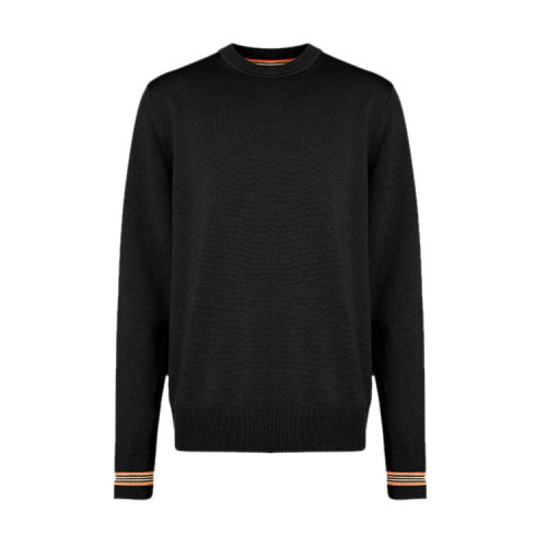 BURBERRY/博柏利 标志性条纹装饰男士针织衫/毛衣 8033201 1