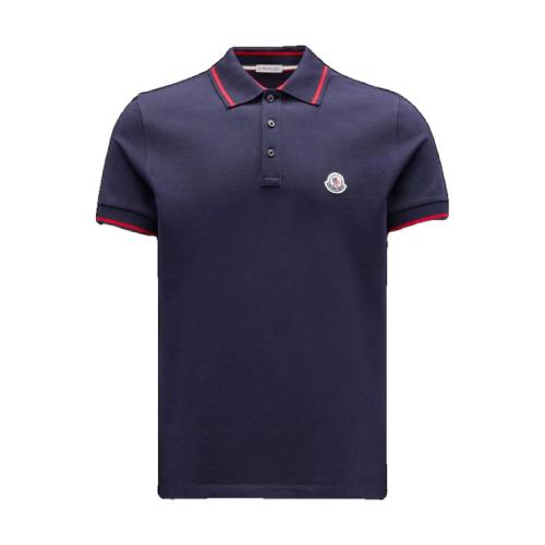  MONCLER蒙可蒙克莱 22年秋冬 男士 短袖Polo Logo Polo Shirt H20918A000098455677X