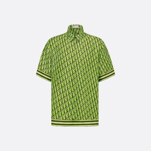  DIOR迪奥 22年春夏 男士 短袖衬衫 短袖衬衫 193C54_4751_C686