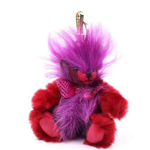 BURBERRY/博柏利 巴宝莉 男女同款 混色羊绒时尚钥匙扣 40326991