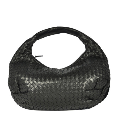 Bottega Veneta/葆蝶家 女士纯色羊皮单手提拉链开合经典编织手提包腋下包女包 232499-V0016 多色可选