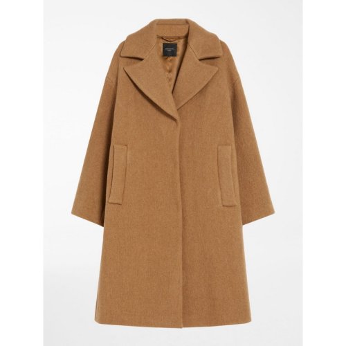  MaxMara/麦丝玛拉 女士驼色棉质大衣 RAGIONE-002 PLFSX