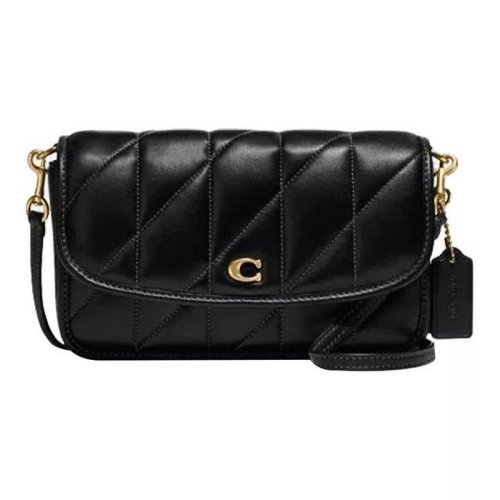 COACH/蔻驰 女士黑色皮革单肩包 C8571-B4BK