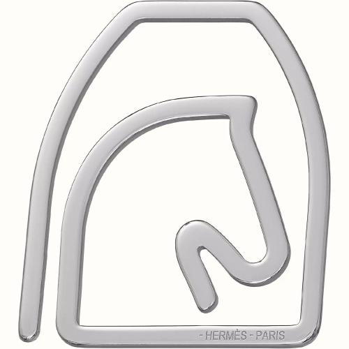  HERMES爱马仕 22年秋冬 男士 挂饰 Pince a billets Equestre H077217FP00