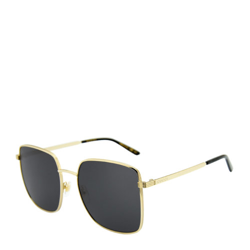 GUCCI/古驰 明星同款 时尚经典系列 女士 太阳镜 金属  全框 太阳镜 墨镜 眼镜 GG0802S 59mm GUCCI 古驰