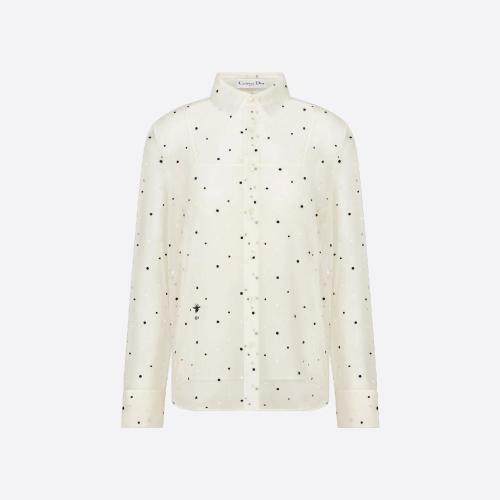  DIOR迪奥 22年秋冬 女士 长袖衬衫 衬衫 311B27A6152_X0930