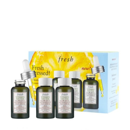 Fresh/馥蕾诗果萃面部精华液 15ml/15ml*3果汁安瓶提亮肤色改善肤质滋润易吸收