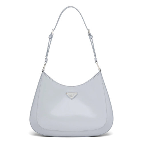 PRADA/普拉达 Cleo系列 女士巴博蓝拉丝皮革磁扣三角金属徽标单肩斜挎包1BC156_ZO6_F0591_V_HOO
