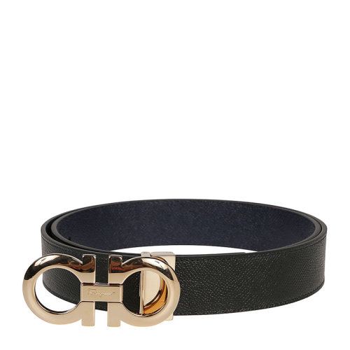 Salvatore Ferragamo/菲拉格慕 黑色男士腰带 67-5542-714423（99新S级未使用）