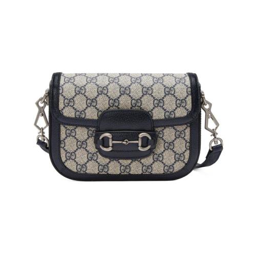  GUCCI古驰 22年秋冬 女士 Gucci 马衔扣1955系列GG迷你手袋 658574 96IWN 4076