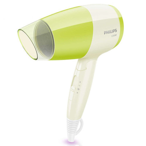Philips/飞利浦 电吹风机 家用1200W小功率迷你折叠吹风筒 BHC015/05 草绿色