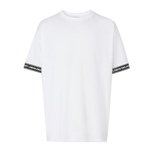 BURBERRY/博柏利 徽标带饰宽松男士短袖T恤 8029448 1