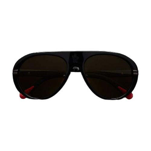  MONCLER蒙可蒙克莱 22年秋冬 男士 太阳眼镜 Navigaze Pilot Sunglasses 56901ML0240M5701H01H