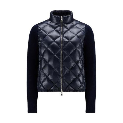  MONCLER蒙可蒙克莱 22年秋冬 女士 羽绒服 Padded Wool Cardigan H20939B00017M1131778