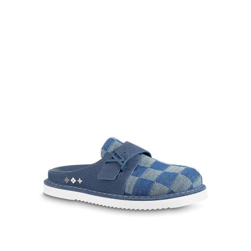  LV路易威登 22年秋冬 男士 平底凉鞋 LV EASY 凉拖 1AA0BX 1AA0BZ 1AA0BT 1AA0BV 1AA0C1 1AA0C