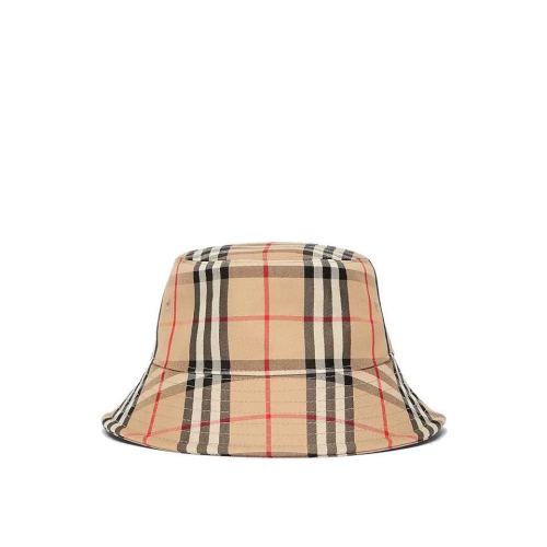 BURBERRY/博柏利  经典格纹百搭渔夫帽8026927【主推】