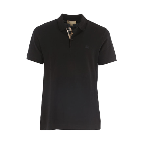 BURBERRY/博柏利  巴宝莉男装男士黑色棉质时尚简约短POLO  80045811