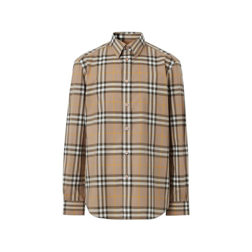 BURBERRY/博柏利 【22秋冬新款】 男款棉质长袖休闲衬衫 80554921