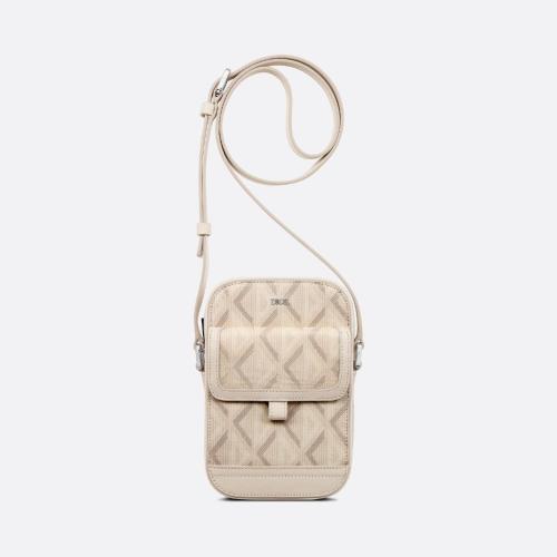  DIOR迪奥 22年秋冬 男士 手拿包 Dior Hit The Road 竖版手拿包 2ESCA415CDP_H110