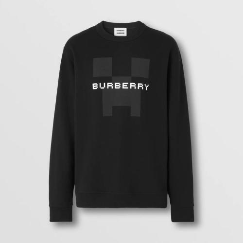  BURBERRY 22年秋冬 男士 徽标印花棉质运动衫 80646021
